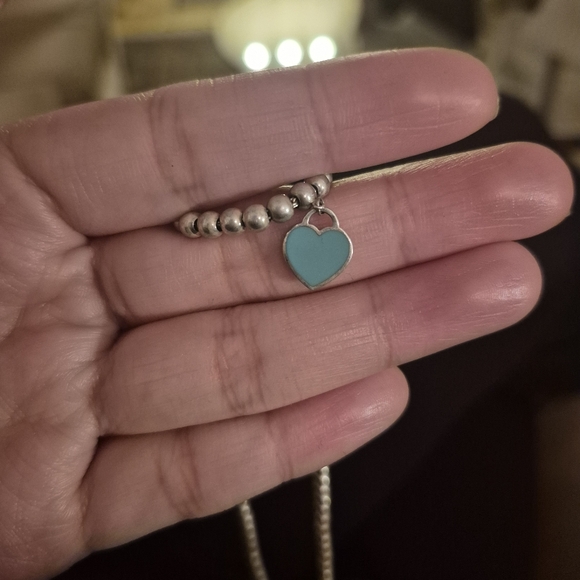 18 in Tiffany & Co Bead Necklace with Enamel Finish - Picture 6 of 9